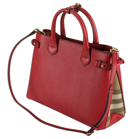 Red Burberry Bags for Women 